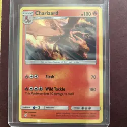Pokemon TCG Charizard Detective Pikachu Holo Card 5/18 - Image 1