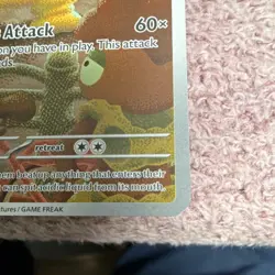 Pokemon Scrafty Full Art Holo Illustration Rare 120 HP 139/086 English Card 2025 - Image 3