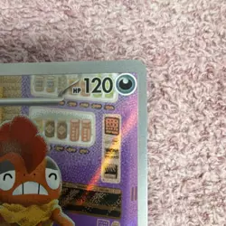 Pokemon Scrafty Full Art Holo Illustration Rare 120 HP 139/086 English Card 2025 - Image 4