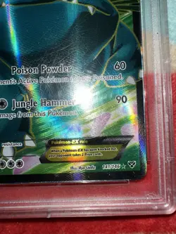 Pokemon Venusaur EX Full Art Holo Card 141/146 XY Base Set PSA 9 Old Holder - Image 3
