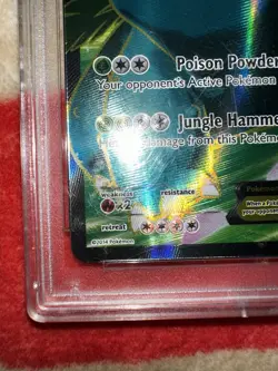 Pokemon Venusaur EX Full Art Holo Card 141/146 XY Base Set PSA 9 Old Holder - Image 4