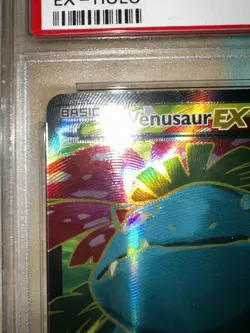Pokemon Venusaur EX Full Art Holo Card 141/146 XY Base Set PSA 9 Old Holder - Image 5