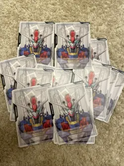 Gundam Card Game GD01-R-009 Resource Card Newtype Rising English Gundam Aerial - Image 1