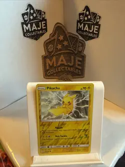 Pokemon Pikachu TCG Reverse Holo English Card 66/236 Sm-Cosmic Eclipse - Image 1