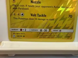 Pokemon Pikachu TCG Reverse Holo English Card 66/236 Sm-Cosmic Eclipse - Image 2