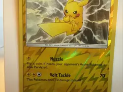 Pokemon Pikachu TCG Reverse Holo English Card 66/236 Sm-Cosmic Eclipse - Image 3
