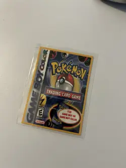 Pokemon Trading Card 2000 Game Boy Transforming Folding Card Promo - Image 1