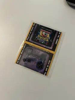 Pokemon Trading Card 2000 Game Boy Transforming Folding Card Promo - Image 2
