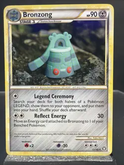 Pokemon Card - Bronzong HGSS Triumphant 15/102 Rare - Image 1