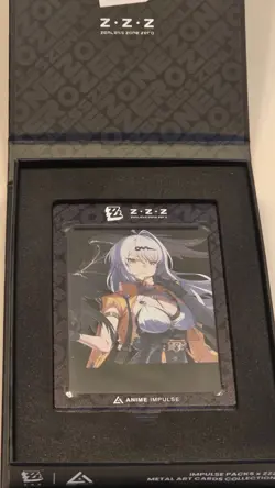 Yixuan BLACK Metal Card ZZZ x Anime Impulse Exclusive Series 3 - Ultra Rare - Image 1