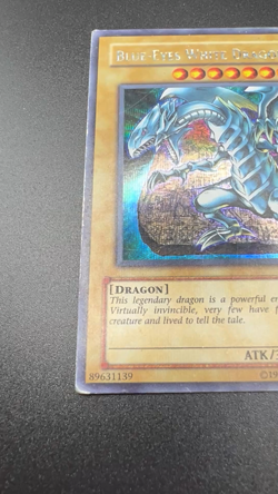 Yu-Gi-Oh! Blue-Eyes White Dragon Secret Rare Card PCK-001 HP - Image 2