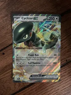 Pokemon Card Cyclizar EX SVP 018 Scarlet & Violet Oversized Promo - Image 1