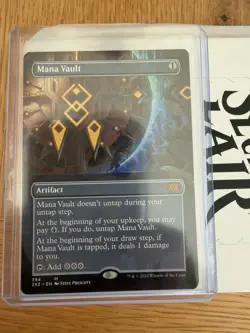 Mana Vault (Borderless) - Double Masters - Magic: The Gathering MTG - Image 1