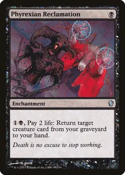 Phyrexian Reclamation [Commander 2013] Near Mint - Image 1
