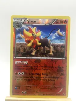 Pyroar 20/106 Holo Rare Flashfire Pokemon Reverse Holo Near Mint - Image 1