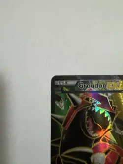 Pokemon Groudon EX (150 Full Art) 150/160 XY - Primal Clash Ultra Rare - LP - Image 2