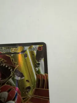 Pokemon Groudon EX (150 Full Art) 150/160 XY - Primal Clash Ultra Rare - LP - Image 3