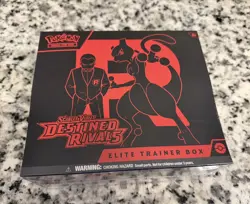 Pokemon TCG Destined Rivals Elite Trainer Box ETB Factory Sealed - Image 1