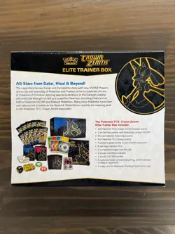 Pokemon Crown Zenith Elite Trainer Box Brand New Factory Sealed *SEAL TEAR* - Image 3