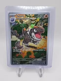 Pokemon Tyrunt 070 Illustration Rare Black Star Promo Perfect Order - Image 3
