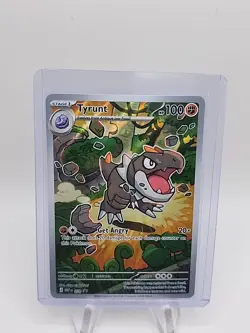 Pokemon Tyrunt 070 Illustration Rare Black Star Promo Perfect Order - Image 4