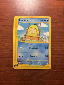 Pokemon Psyduck 104/147 Aquapolis Common E-Reader Vintage WOTC NM w/ Scans - Image 3