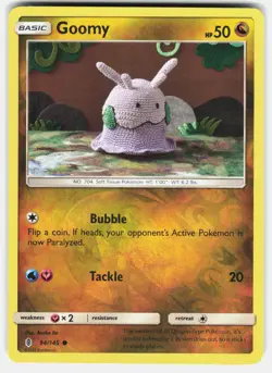 Goomy 94/145 Common Guardians Rising Pokemon Reverse Holo Lightly Played - Image 2