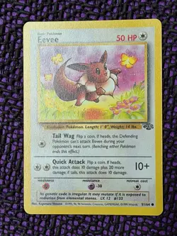 Pokemon Eevee Jungle 51/64 1999 - Image 3