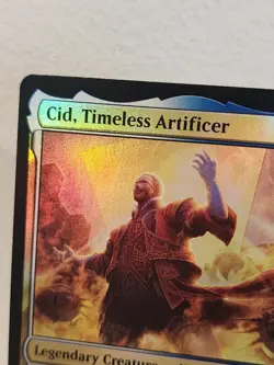FOIL Cid, Timeless Artificer (0417) FIN - MTG Final Fantasy NM - Image 2