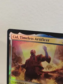 FOIL Cid, Timeless Artificer (0417) FIN - MTG Final Fantasy NM - Image 4