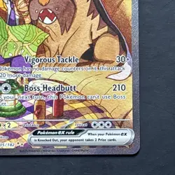 Pokemon TCG Destined Rivals Arvens Mabosstiff EX Sir 235/182 - Image 4