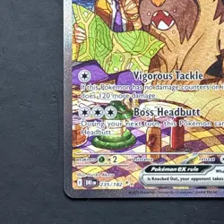 Pokemon TCG Destined Rivals Arvens Mabosstiff EX Sir 235/182 - Image 5