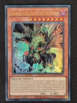Gandora-G der Drache der Zerstorung Ultra Rare MP25-DE177 NM DE YUGIOH - Image 1