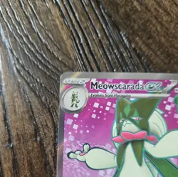 Pokemon Meowscarada ex - Scarlet & Violet Paldea Evolved Holo Ultra Card 231/193 - Image 2