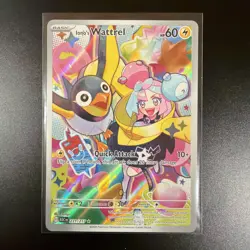 Pokemon TCG Iono's Wattrel 231/217 Ascended Heroes Illustration Rare NM Card - Image 1