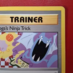 Koga's Ninja Trick 115/132 Gym Challenge Regular First Edition Pokemon Card LP - Image 3
