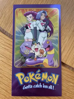 Pokemon Topps Team Rocket Oversized Card/Tin Topper TV Animation Series2 #3 of 5 - Image 1