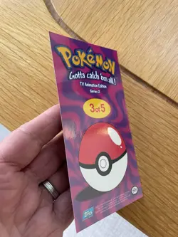 Pokemon Topps Team Rocket Oversized Card/Tin Topper TV Animation Series2 #3 of 5 - Image 4