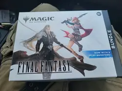 MTG Final Fantasy Bundle New Sealed 9-Pack - Image 1