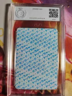 Pokemon Card Flamara Flareon Topsun 1995 Blue Back Bandai Japanese PGS PSA 9 - Image 5