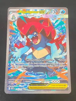 CARTE POKEMON MEGA-ALIGATUEUR EX 274/217 FR ALTERNATIVE HEROS TRANSCENDANTS-NEUF - Image 1