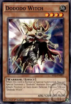 Dododo Witch SECE-EN091 Secrets of Eternity Yu-Gi-Oh 1st Edition NM/M - Image 2