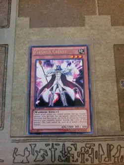 YUGIOH GAGAGA CAESAR ABYR-EN001 RARE 1ST ED NM - Image 1
