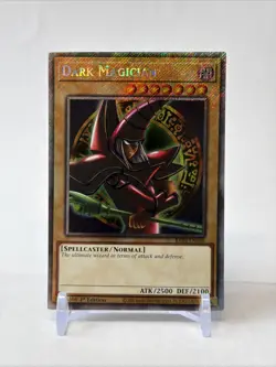 YuGiOh Dark Magician (Arkana) RA04-EN106 Platinum Secret Rare - Image 1