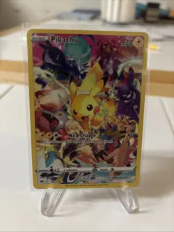 Pokemon TCG Crown Zenith Pikachu Full Art Secret Rare Card 160/159 - Image 1
