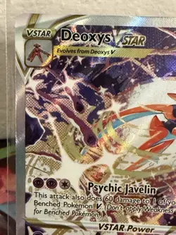 Pokemon Deoxys VSTAR TCG Card Crown Zenith: Galarian Gallery, GG46/GG70 NM - Image 2