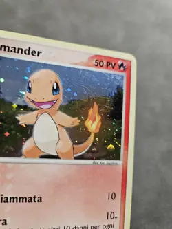 Pokemon SPANISH Charmander 🌀SWIRLS🌀 113/112 Secret - FireRed & LeafGreen - NM - Image 4