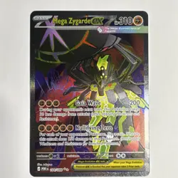 Pokemon Mega Zygarde EX Full Art Holo 104/088 English Perfect Order - Image 1