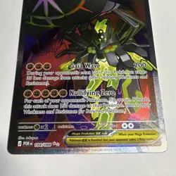 Pokemon Mega Zygarde EX Full Art Holo 104/088 English Perfect Order - Image 2