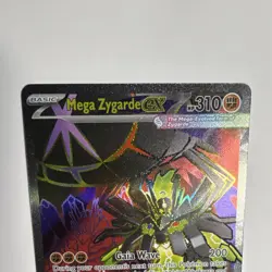 Pokemon Mega Zygarde EX Full Art Holo 104/088 English Perfect Order - Image 3